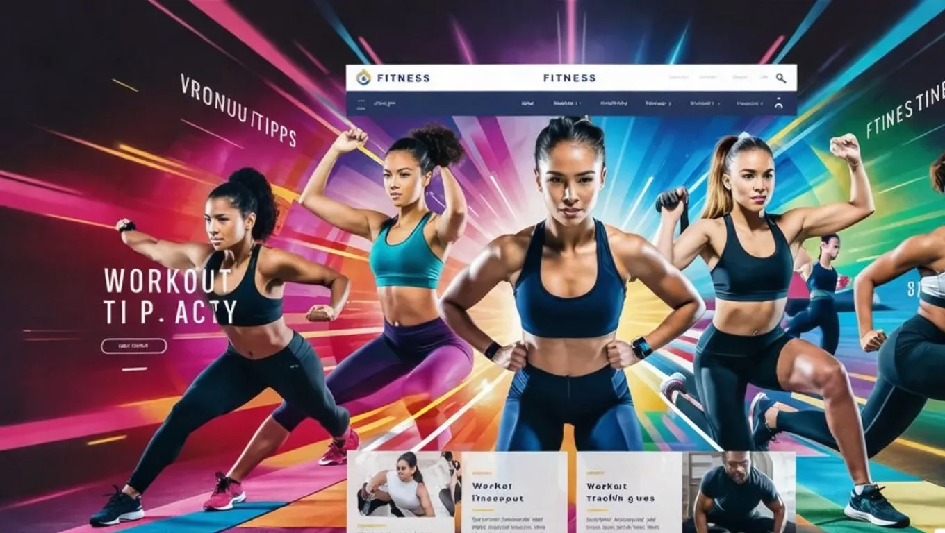 Fitness Website Design (1) Fitness Website Design (1)