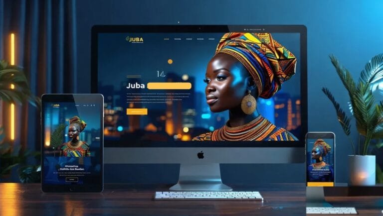 beauty website design