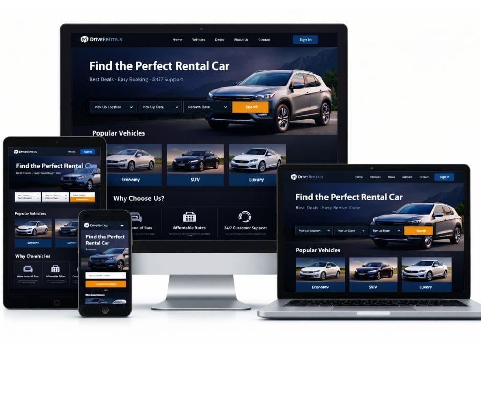zedabi digital Responsive car web design across devices zedabi digital Responsive car web design across devices